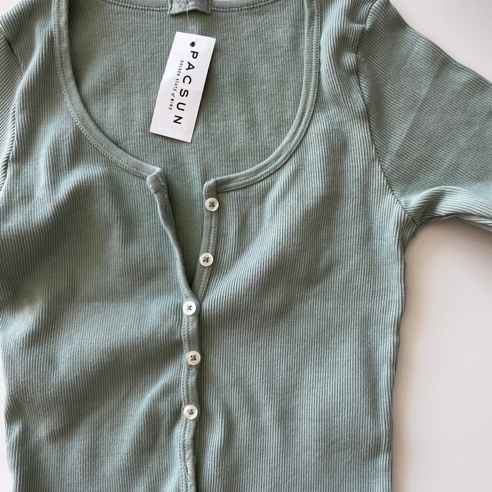 NWT John Galt button up